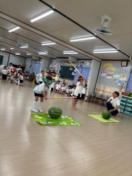 お泊まり保育(年長)
